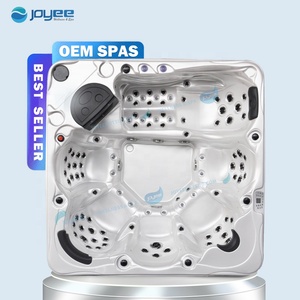 JOYEE-bañera de <span class=keywords><strong>hidromasaje</strong></span> moderna para exteriores, bañera de <span class=keywords><strong>hidromasaje</strong></span> inflable con 6 asientos - Product Image 6