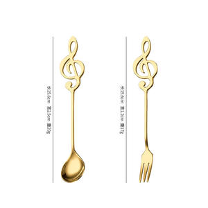 Cucharillas de recuerdo promocionales para cantantes, cucharas para pastel de té y café, regalos novedosos para puerta de boda de acero inoxidable de buena calidad - Product Image 6