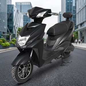 Scooter électrique noir 60V 1000W, moto sportive pour adultes, vitesse maximale 40-60 km/h, livraison de nourriture - Product Image 2