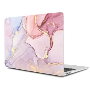 Custom marble matte Protective laptop case for macbook air 13.3 a1932 for macbook pro air 11 12 13 14 15 16 inch