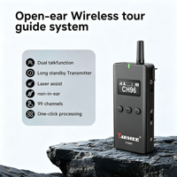 Système de guide touristique sans fil à réduction de bruit Yarmee, nouveau modèle, haute reproduction sonore, système de guide touristique audio