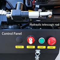Tondeuse à gazon robotisée à essence 550 9HP homologuée EPA Euro V, type à roues, en vente