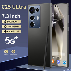 Téléphone Tendance S26 Ultra Planet 5G, Écran 7.3 Pouces, Batterie 8000mAh, 16Go RAM, 1To Stockage, GSM WCDMA <span class=keywords><strong>4G</strong></span> 5G, Compatible Afrique Asie Europe Amérique Latine, Débloqué <span class=keywords><strong>SIM</strong></span> - Product Image 5