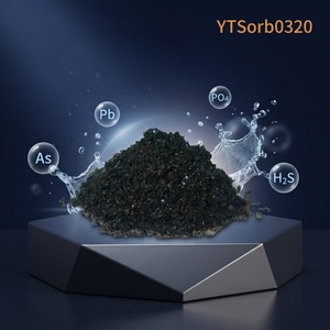 GFH B-FeOOH y <span class=keywords><strong>Fe</strong></span>(<span class=keywords><strong>OH</strong></span>)<span class=keywords><strong>3</strong></span>  Adsorbente de Agua  0.<span class=keywords><strong>3</strong></span>-2.0mm  Hidróxido Férrico Granular  Contenido de Hierro en Base a Materia Seca 600g/kg - Product Image 3
