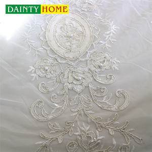 <span class=keywords><strong>Cortinas</strong></span> Opacas Bordadas de Estilo Africano, Simples, Transparentes, al por Mayor para la Sala de Estar - Product Image 4