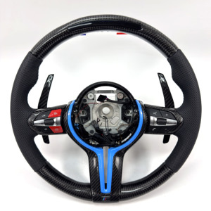 Volant à fond plat <span class=keywords><strong>BMW</strong></span> F30 pour M3 F10 F82 M4 E87 F32 M6 E90 E92 M5 F80 <span class=keywords><strong>Prix</strong></span> de gros - Product Image 1