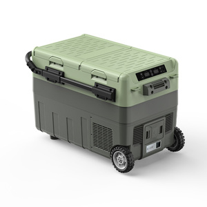 <span class=keywords><strong>Réfrigérateur</strong></span> solaire à double zone 30-50L pour camping-car, compresseur, glacière portable pour le camping en plein air - Product Image 2