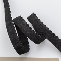 Sous-vêtements Nylon Bud Edge Plush Bande élastique textile sangle souple pour vêtements couture DIY
