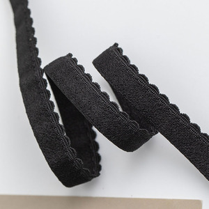 Hàng may mặc đồ lót nylon nụ cạnh sang trọng đàn hồi Webbing ban nhạc dệt mềm vải dây đeo cho quần áo may DIY - Product Image 3