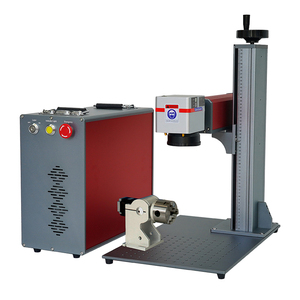 เครื่องทำเครื่องหมายเลเซอร์โฟกัสแบบไดนามิก3D รองรับรูปแบบ DXF Plt & BMP Ai สำหรับการทำเครื่องหมายโลโก้แผ่นป้ายและหมายเลขเครื่องยนต์