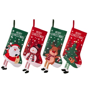 DAMAI <b>Hot</b> New Christmas Stockings Old Man Snowman Cartoon Decorations Holiday Gift <b>Socks</b> Tree Hanging Ornaments - Product Image 6