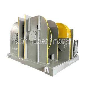 Competitive double hook old tyre debeading recycling machine