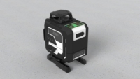 Niveau laser rotatif automatique à 16 lignes, faisceau vert, 360 degrés, structure horizontale et verticale, avec batterie au lithium