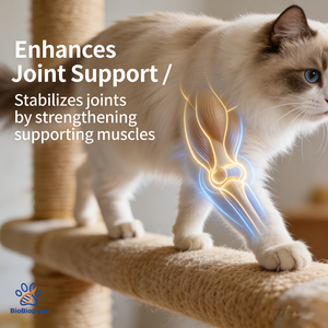 ผงสร้างกล้ามเนื้อครีเอทีน OEM/ODM ผลิตภัณฑ์เสริมอาหารครีเอทีนสำหรับแมวพร้อมวิตามินดี3 ช่วยเสริมสร้างการเจริญเติบโตของกล้ามเนื้อและสุขภาพข้อต่อ - Product Image 2