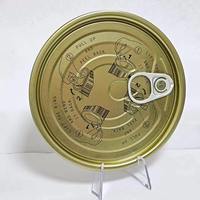 401 #   Bouchon à ouverture facile (EOE) en fer blanc de 98,9 mm, double dorure, pour boîtes de maïs, de fruits et de légumes