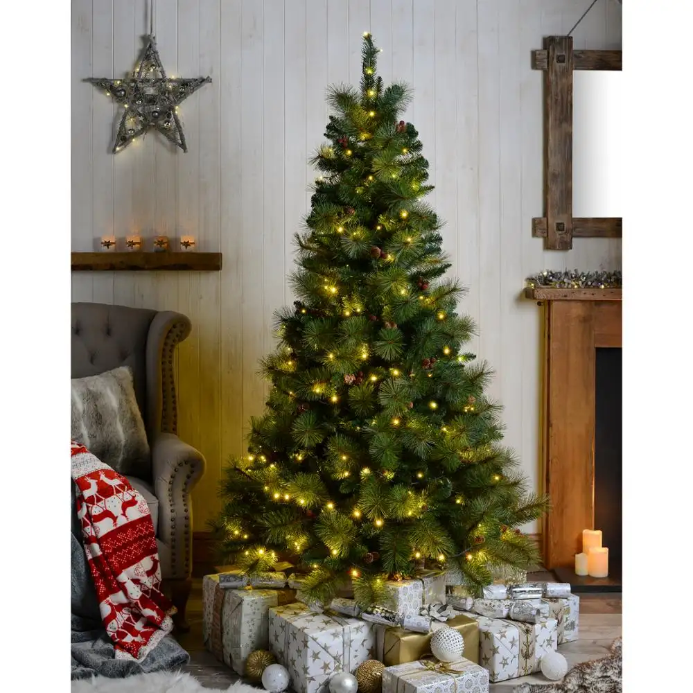 210 cm heimdekoration künstlicher led weihnachtsbaum weihnachtsdekoration zubehör weihnachtsbaum topper albero di natale