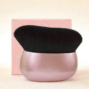<span class=keywords><strong>Brocha</strong></span> de Maquillaje <span class=keywords><strong>Kabuki</strong></span> con Cuerpo de Amortiguación Líquida en Forma de Domo Grande, Mango de Agarre Denso, Utilizada con <span class=keywords><strong>Brocha</strong></span> de Afeitar <span class=keywords><strong>para</strong></span> Aplicación - Product Image 1