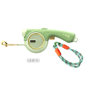 Smart Reflective <strong>Retractable</strong> <strong>Dog</strong> <strong>Leash</strong> With LED Flashlight Adjustable Automatic Durable Nylon Rubber Plastic Iron Materials - Product Image 2