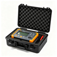 Testeur numérique de résistance d'isolement 500V 1000V 2500V 5000V Mégohmmètre haute tension pour une précision de mesure (0,05% + 2) avec écran LCD