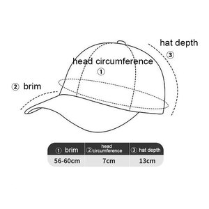 Casquette de golf et de baseball personnalisable, taille de tête large, dessus souple, visière profonde, protection solaire, casquette publicitaire à bec de canard - Product Image 2