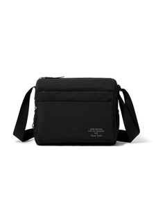 Bolso Bandolera de Nailon con Cierre, Múltiples Bolsillos con Cremallera, Resistente al Agua, Correa Ajustable, Ligero, Moderno, para Uso Diario, Grande - Product Image 3