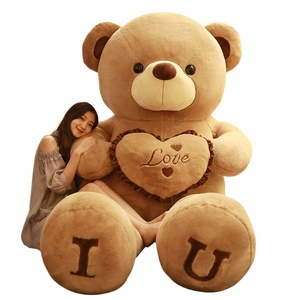 Wholesale Decoration Multiple Models <strong>Teddy</strong> <strong>Bear</strong> Plush Toy Cute Love Large <strong>Bear</strong> Stuffed Toy Soft PP Cotton Stress Relief - Product Image 1