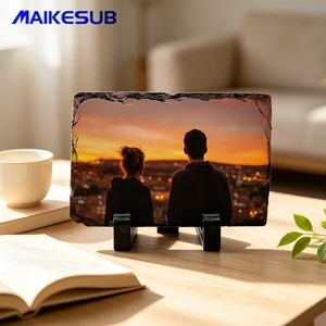 <span class=keywords><strong>Cadre</strong></span> <span class=keywords><strong>photo</strong></span> rectangulaire en ardoise à sublimation personnalisé avec logo, idéal pour la décoration intérieure – Vente en gros à prix abordable - Product Image 5