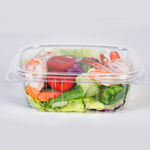 12oz/16oz/24oz/32oz trong suốt nhựa PET salad container Takeaway thực phẩm trái cây salad Bát dùng một lần salad bao bì khay - Product Image 3