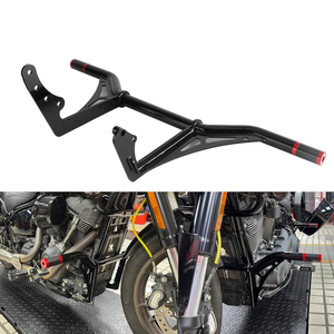 Barre de protection avant pour Harley Low Rider ST 2022 2023 2024, tube de 114 mm de diamètre, options de glissières multicolores - Product Image 1