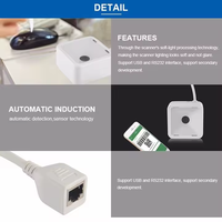 DP8618 QR Code Desktop Scanner Embedded 2D Barcode Module Scanner Engine para Kiosk Self Vending Machine