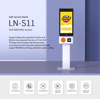Kiosque de paiement en libre-service avec écran tactile de 23,8 pouces, terminal de commande, intégration SDK, fabricant OEM personnalisé