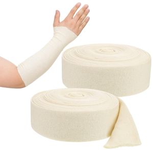 <span class=keywords><strong>Bandage</strong></span> tubulaire rouleau pansement élastique respirant couverture élastique soutien ferme pansement pour jambe main pied cou bras - Product Image 2