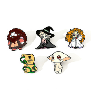Huy hiệu hợp kim trường học ma thuật phim hoạt hình Phù Thủy pins USA - Product Image 1