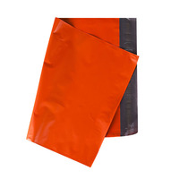 Sac de courrier en plastique, pochette de livraison, pour vêtements, avec LOGO personnalisé, Poly, Orange, unités
