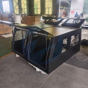 Hondenkooi voor de laadbak van een pick-up <span class=keywords><strong>truck</strong></span> met opbergruimte - Product Image 3