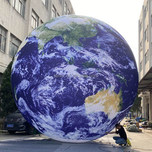 Globo Terráqueo <span class=keywords><strong>Gigante</strong></span> Inflable con Luz para Decoración - Product Image 2