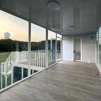 CY Maison Mobile Modulaire Bâtiment Sauver Trois Fret Villa Sapace Capsule Maison Préfabriquée Modulaire Apple Cabine pour Hôtel