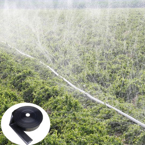 LYPLAST 32mm Plastic Rain Hose Pipe Agricultural Laser Spray for Onion <strong>Irrigation</strong> System Black 100m Length Easy Installation - Product Image 1