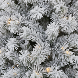 Factory Direct Luxury Hinged <b>Christmas</b> <b>Tree</b> Pre Installed Lights Fireproof Material High Grade Outdoor <b>Decor</b> Custom Service - Product Image 4