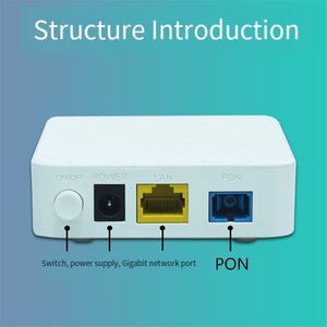 โมเด็มไฟเบอร์ออปติก 2026 Friendly Gigabit XPON ONU ของ <span class=keywords><strong>Fiberhome</strong></span> รองรับ EPON GPON สำหรับ OLT <span class=keywords><strong>WEB</strong></span> Gigabit พอร์ตเดียว - Product Image 3