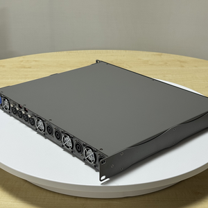 Nuovo Amplificatore di Potenza Professionale Stereo da 1000W per DJ e Karaoke, Audio a 4 Canali, Formato 1U, Subwoofer Bassi 8Ω, Apparecchiatura Audio con Scocca Metallica - Product Image 1