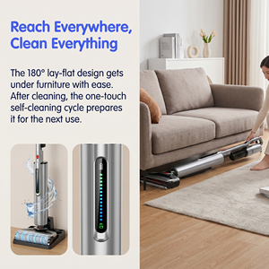 Cordless Wet Dry Vacuum Cleaner & <b>Mop</b> Combo, 2-in-1 Self-<b>Cleaning</b> Stick Vacuum for Hard Floor Pet Hair, Powerful Suction Lightwe - Product Image 6