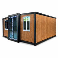 Maison conteneur clé en main, maison préfabriquée modulaire pour camp de travailleurs, bureau, école et hébergement temporaire