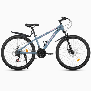 Bicicletta da Montagna per Adulti a 27 Velocità con Freni a Disco, Fuoristrada 24/26 Pollici, Sospensione Anteriore, Telaio in Acciaio ad Alto Tenore di Carbonio, <span class=keywords><strong>Cerchi</strong></span> in Lega di Alluminio - Product Image 2