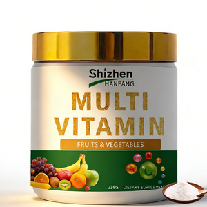 Integratore Multivitaminico <span class=keywords><strong>in</strong></span> Polvere con Frutta e Verdura e Probiotici per il Supporto Immunitario Quotidiano, Etichetta Privata, Direttamente dalla Fabbrica - Product Image 1