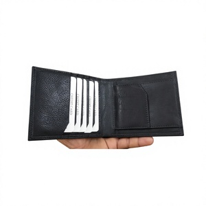 Meilleures Offres BS INTERNATIONAL Portefeuille Homme en Cuir Véritable Imperméable Tendance Noir Marron Broderie Lettre Motif Étoile 5 - Product Image 2