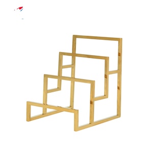 Ba lớp đa bảng truy cập Ví hiển thị đứng vàng ly hợp ví hiển thị đứng 3 lớp túi xách chủ Ví hiển thị giá - Product Image 1