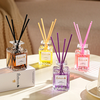 Diffuseur de parfum à bâtonnets multi-parfums personnalisés, style nordique, pour décoration intérieure d'hôtel et salle de bain, senteur plantes et épices