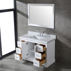 <b>Bathroom</b> <b>Vanity</b> with Ceramic Basin Water Resistant Transitional Design Made in Vietnam Solid <b>Wood</b>&Plywood <b>Bathroom</b> <b>Vanity</b> - Product Image 6