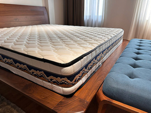 Thiết Kế Truyền Thống Lai Túi Mùa Xuân Nệm Vừa Độ Cứng Chân Không-Nén Với Dệt Kim Vải Bìa Cho Phòng Ngủ - Product Image 2